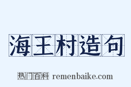 海王村造句是什么意思的图片